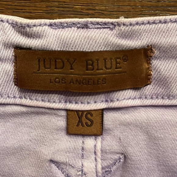 Judy Blue High Waist Garment Dyed Shirttail Hem Skirt Size XS - Picture 4 of 9